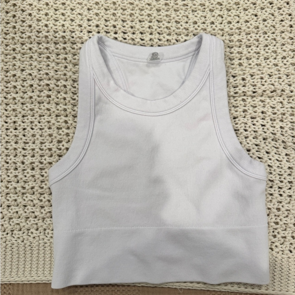 ALO Yoga White Tank Top